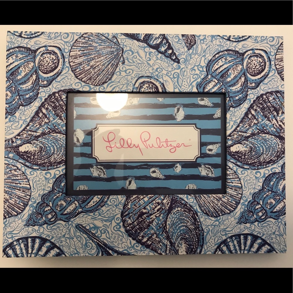 Lilly Pulitzer photo frame (5x7 picture)